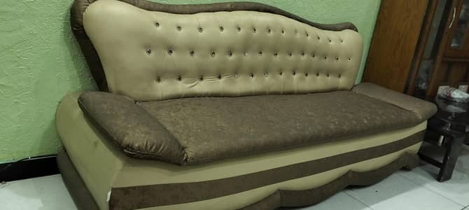 7-Seater Sofa Set – Good Condition