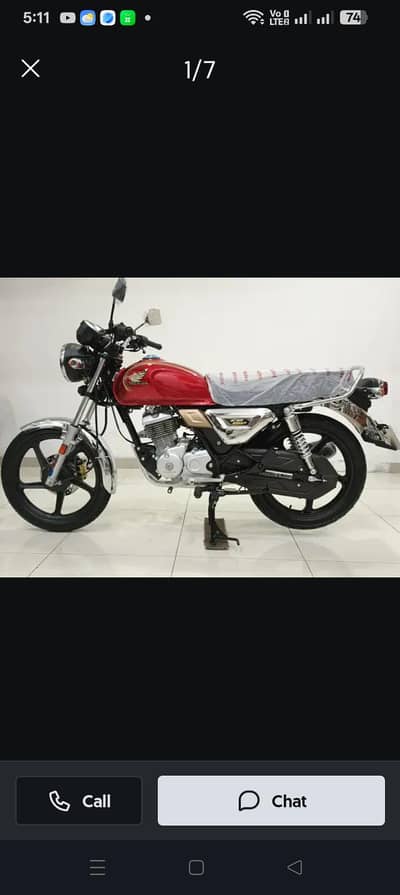 muje honda cg 150 darkar  hai namber lga hu