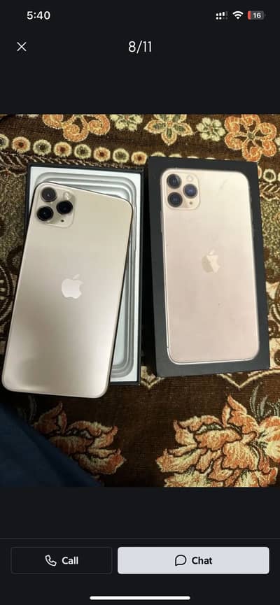 Iphone 11 pro max pta approve Physical dual sim