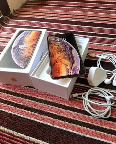 Apple IPhone XS Max PTA approved 256GB Water pack