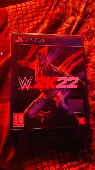 WWE/ WW2k22 PS4/ PS5 Game CD
