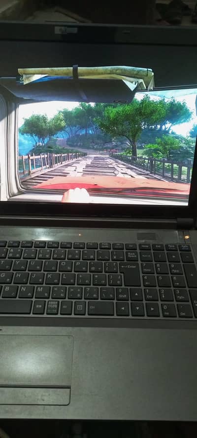 gaming laptop 3games installed 2month used