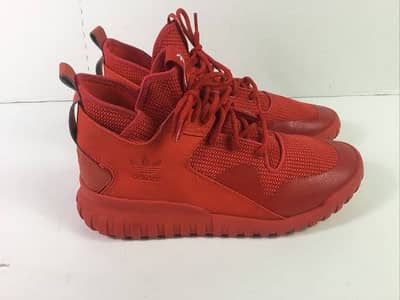 Adidas Tubular X Circular All Red Triple Red Sneakers AQ5452