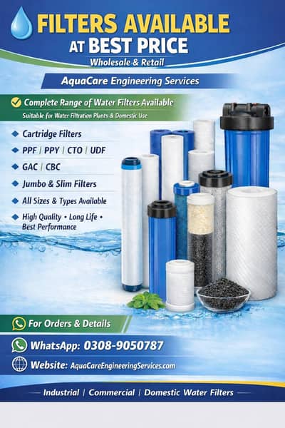 FILTERS AVAILABLE AT BEST PRICE Wholesale & Retail