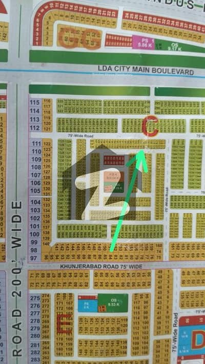 5 Marla Possession C Block Plot For Sale In Jinnah Sector LDA City Lahore