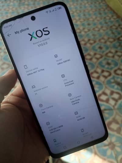 Infinix hot 12 play urgent sale