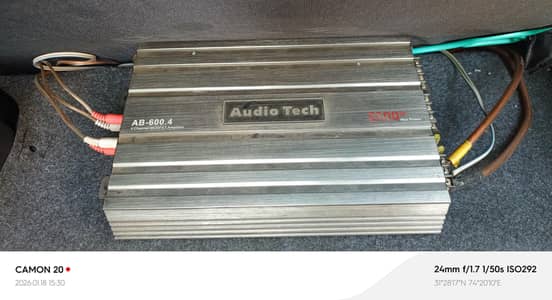 Audio Tech 4 channel 2500w