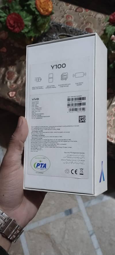 Brand New vivo Y100 8+8/256