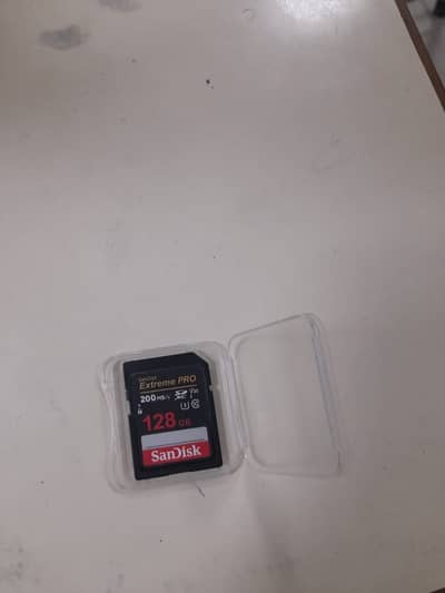 Original sandisk 128 gb sd card