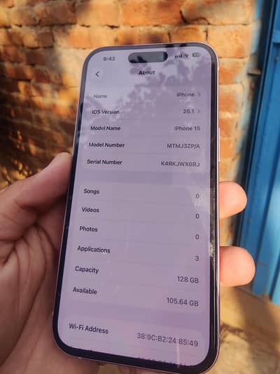 i phone 15water pack sim time 4month