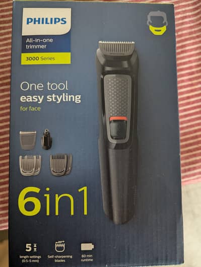 Philips hair trimmer 6in 1