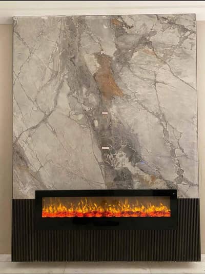 Fire place - electric fireplace - marble fireplace
