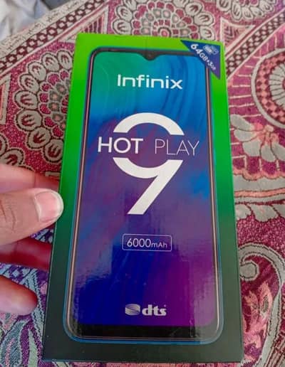 Infinix Hot 9 Play With Box 3/64