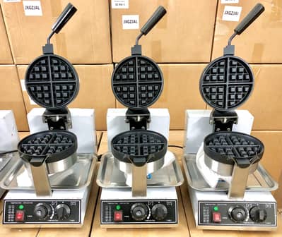 New Pancake Belgian Waffle UFO Sealed Burger  maker Machines