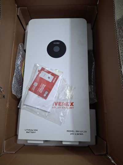 Inverex PowerWall 24v 2.6kWh LiFePo4 Battery