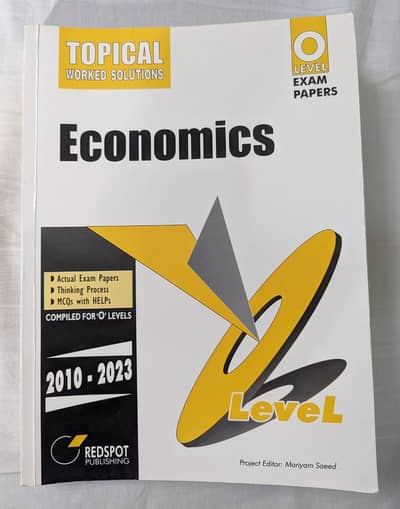 O LEVEL PAST PAPERS BUSINESS STUDIES & ECONOMICS (REDSPOT PUBLISHING)