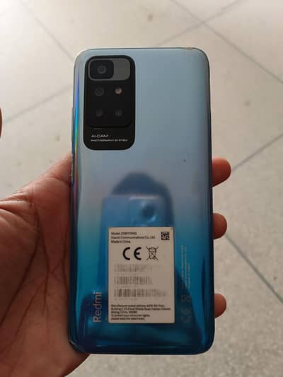 Redmi 10 (6/128) brand new with box,charger