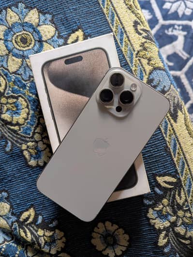 Iphone 15 Pro Max |90%| |Box| |256Gb| |Sim Time Available