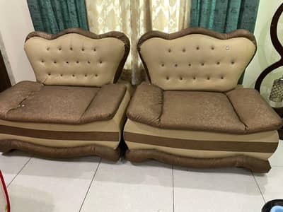 7-Seater Sofa Set – Good Condition