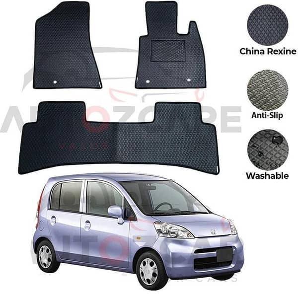 Honda Life China Rexine Floor Mat 3PCS - Model 2003-2008