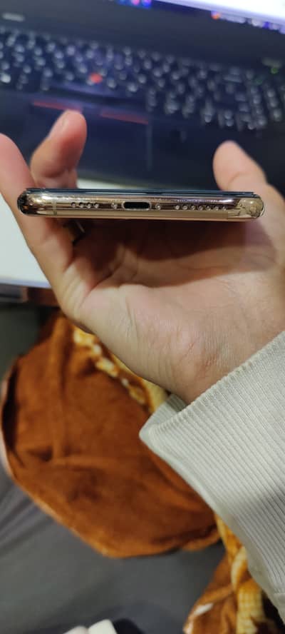iphone xs max golden colour