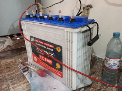 PHOENIX Tall Tubular Battery TX 1800