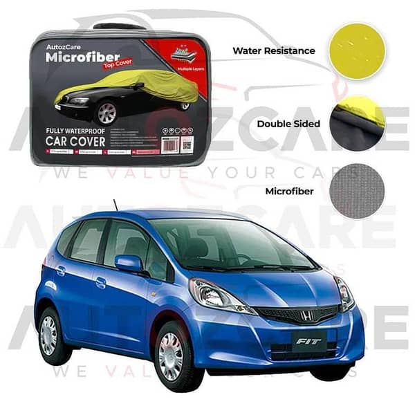 Honda Fit Microfiber Car Top Cover - Model 2007-2015