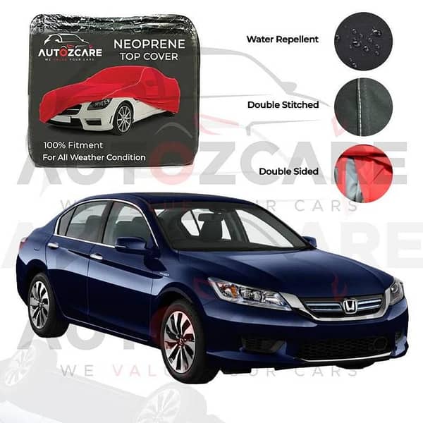 Honda Accord Neoprene Top Cover - Model 2013-2018