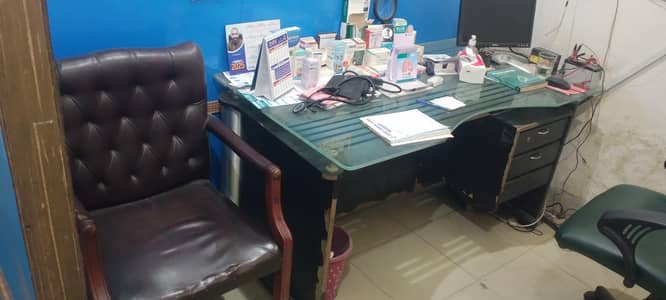running clinic for sale at location near allied bank rangwala karkhana