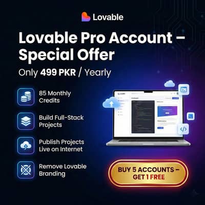 Lovable Pro Access – Full-Stack Development Made Affordable