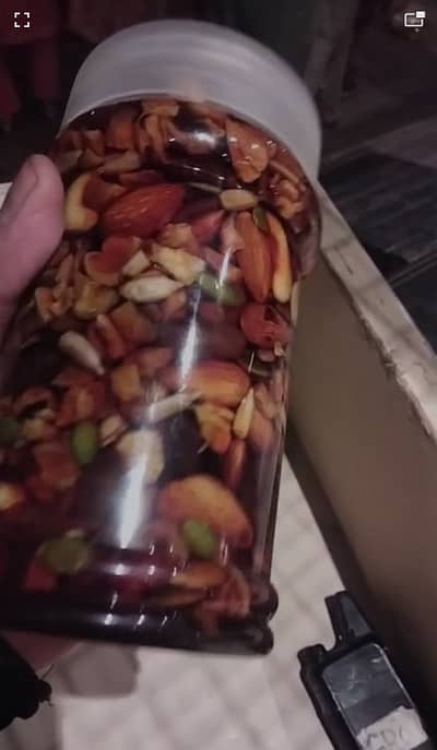 dry fruit honey jar