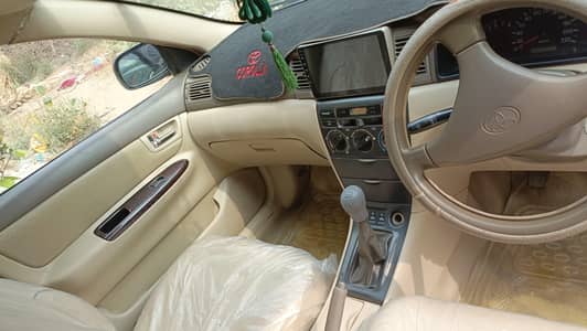 toyata corolla 2007 model urgent sale exchange possible  2 piece touch