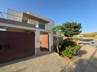 500 Sq Yd Elite Villa WITH BASEMENT For Sale Precinct-9 (Bahria Hills), Bahria Town Karachi. Elegant Design | 56 Beds | Drawing, Dining, Lounge, Modern Kitchen & Greasy Kitchen. Heighted Location | Near Flagpole | Just 3 Mins Drive from Entrance.