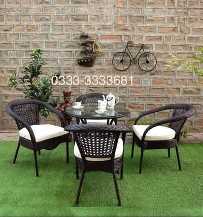 Rattan Dining Chairs Outdoor Garden Furniture