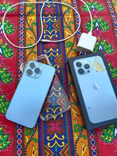 IPhone 13 pro official PTA approved 128gb water pack