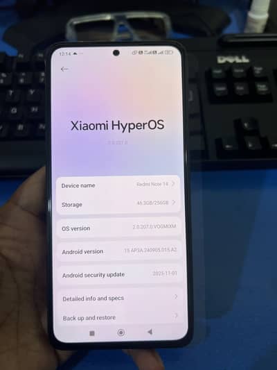 Redmi note 14 new look