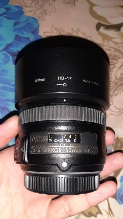 Nikon 50mm 1.8g lens