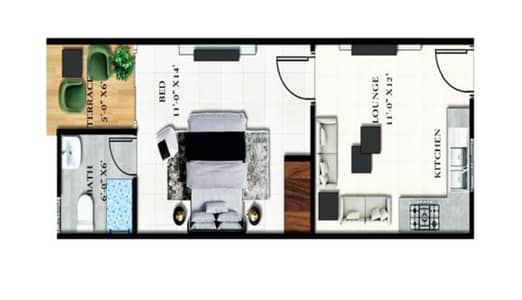 1 Bed Luxury Apartment Available For Sale On 4.5 Years Instalment Plan In Top City 1 Islamabad