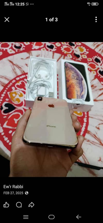 iPhone 7plus official pta approved Whatsapp number 03286321270