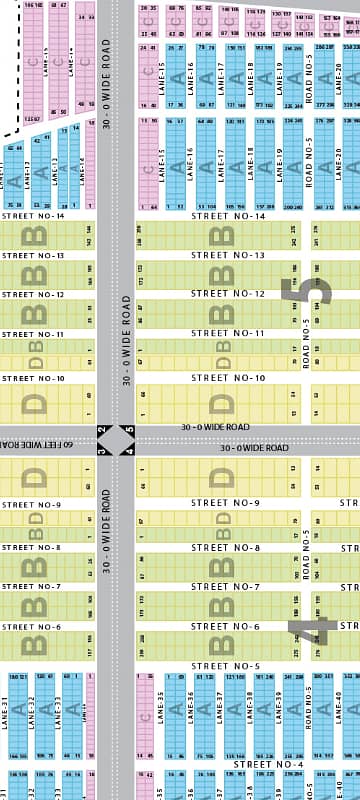 Corner 120 Sq Yard Plot Sale In Block-5 Saadi Town 40 Feet Road