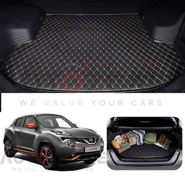 Nissan Juke 7D Custom Car Trunk Mat - Model 2010-2025