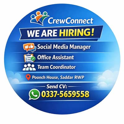 We are Hiring for Office staff