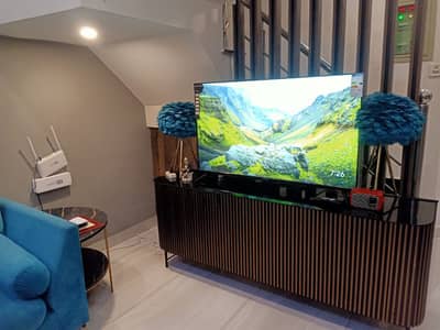 5 Marla Full Furnished House For Rant jinhha Black BahriaTowan Lahore