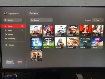 Xbox One 1 TB with games installed
