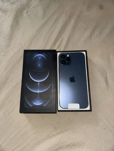 Apple iPhone 12 pro max 256Gb pta approved water pack