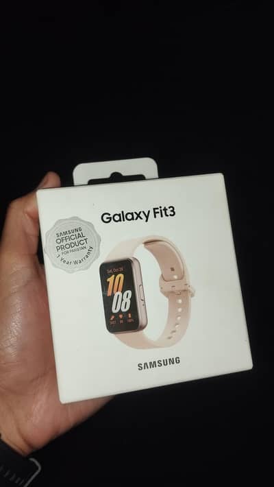 Samsung Galaxy Fit 3 - Box Open (Unused) - 10/10