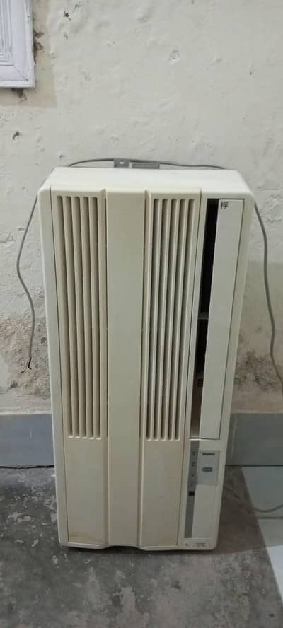 Window-mounted unit; no outdoor unit is required.