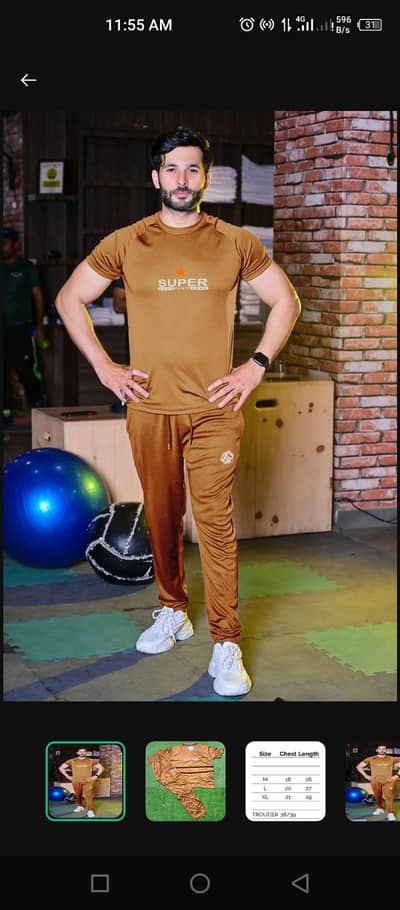 2pics treck suit Avaliable