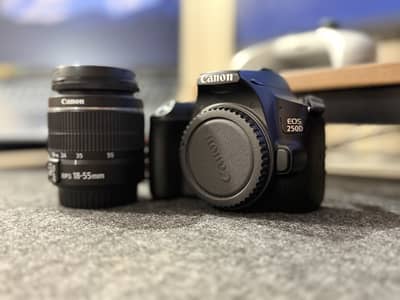 Canon 250D with Lens Pack
