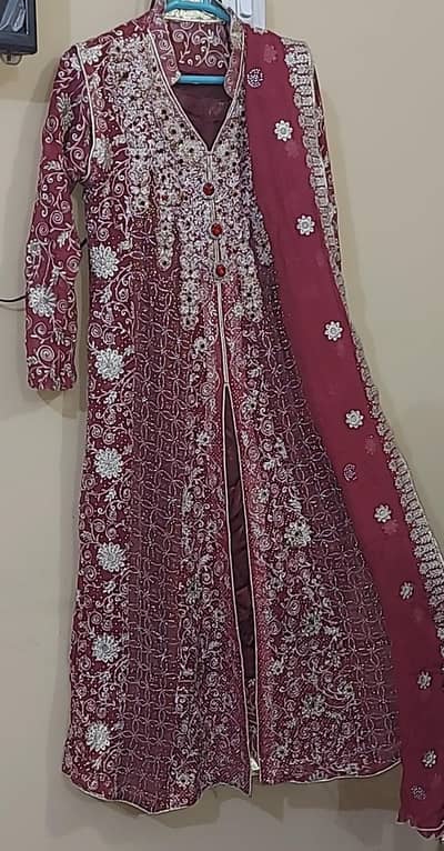 2 Fancy Embroidered Maxis – Wedding & Party Wear Dresses